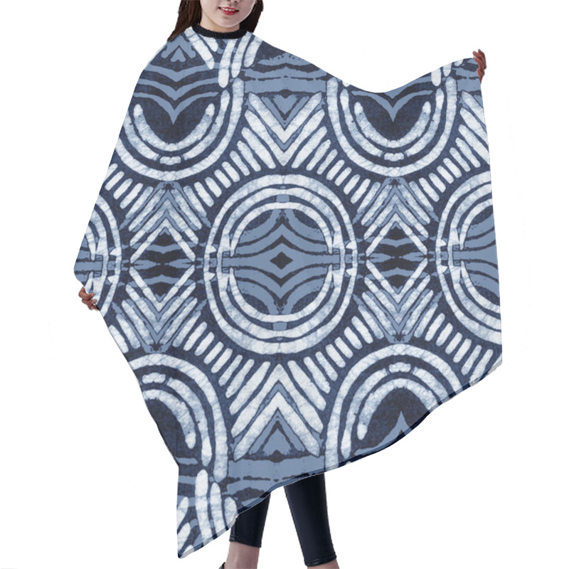 Personality  Geometry Texture Repeat Creative Modern Pattern Hair Cutting Cape