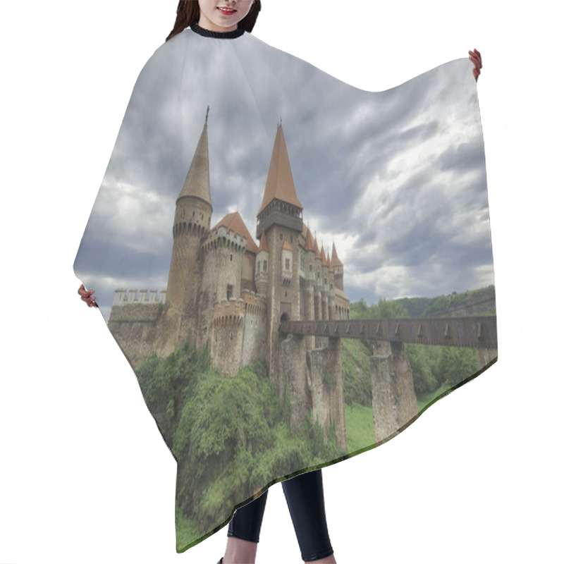 Personality  Corvin Castle In Hunedoara, Romania, Taken In May 2019 Hair Cutting Cape