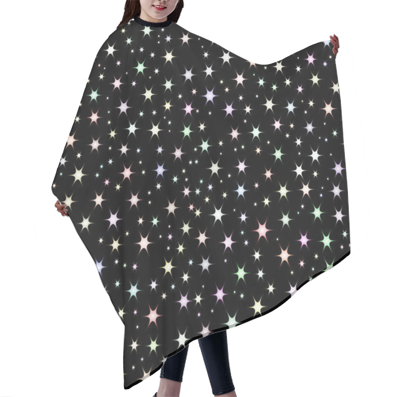 Personality  Space Background, Night Sky And Stars Hair Cutting Cape