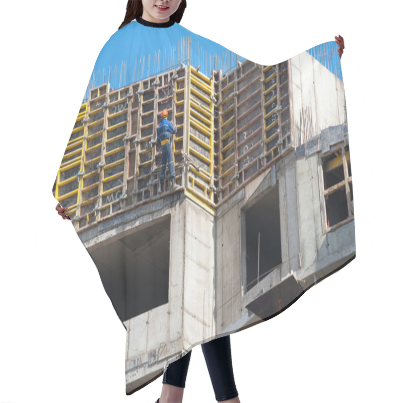 Personality  Construction Site Hair Cutting Cape