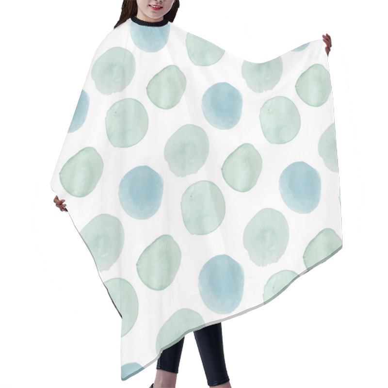 Personality  Pattern With Polka Dots Hair Cutting Cape