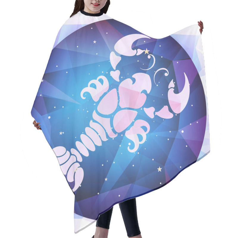 Personality  Zodiac Sign Cancer, Illustrations Hair Cutting Cape