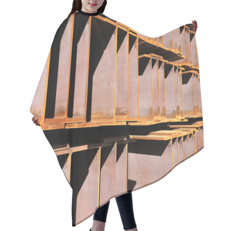 Personality  Iron Girder Hair Cutting Cape