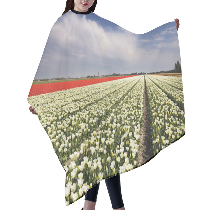 Personality  Tulips Hair Cutting Cape