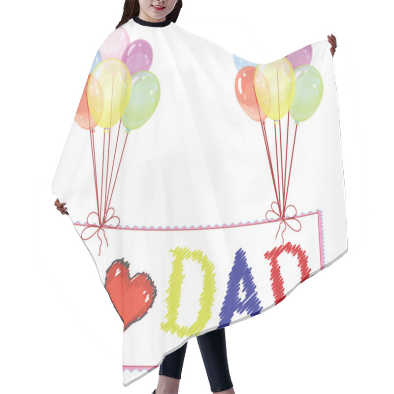 Personality  Dad Day Hair Cutting Cape