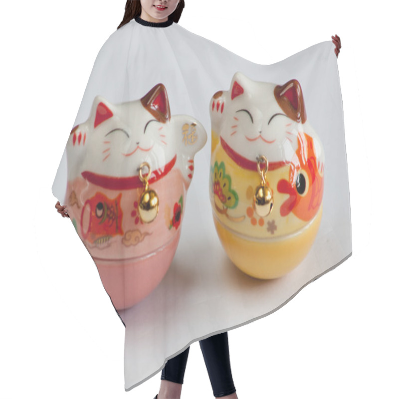 Personality  Lucky Cats Hair Cutting Cape