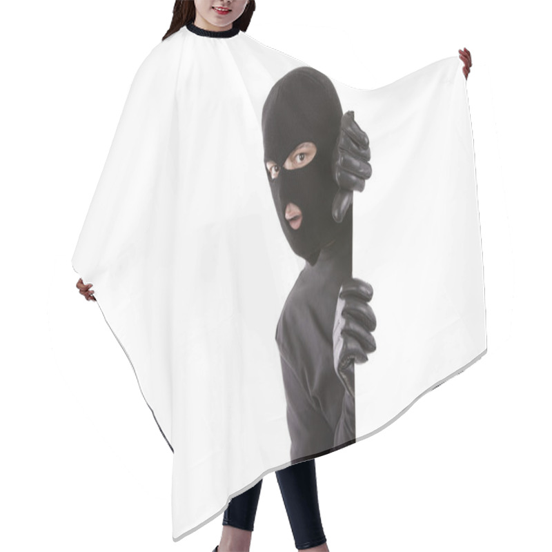 Personality  Masked Man Hair Cutting Cape