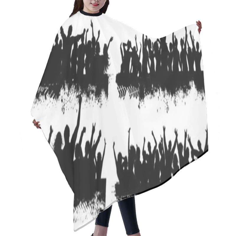 Personality  Grunge Crowd Scenes Hair Cutting Cape