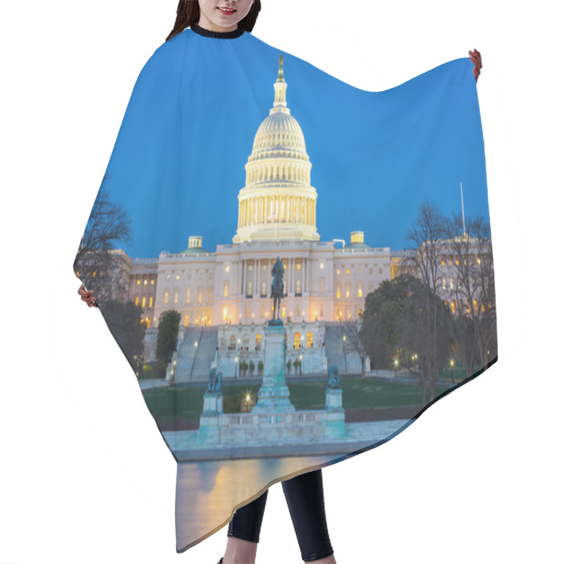 Personality  US Capitol Building Hair Cutting Cape