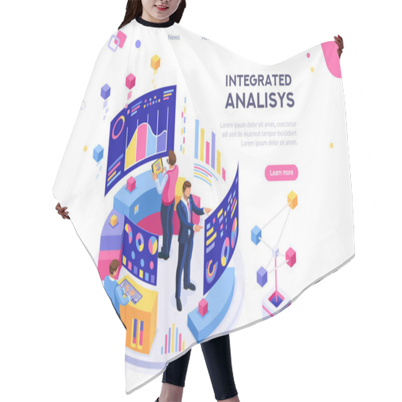 Personality  Management Interactive Analysis Hair Cutting Cape