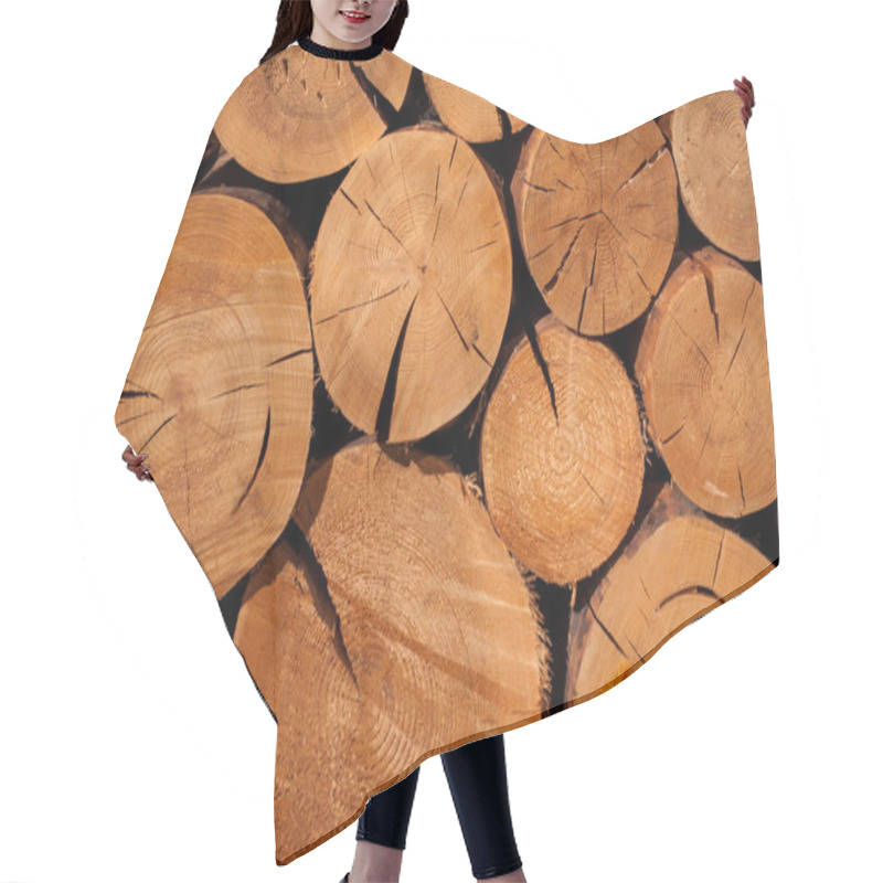 Personality  Firewood Hair Cutting Cape