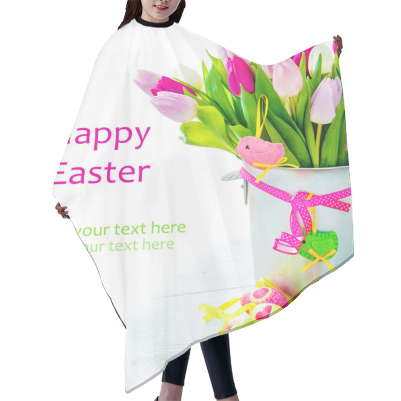 Personality  Happy Easter Hair Cutting Cape