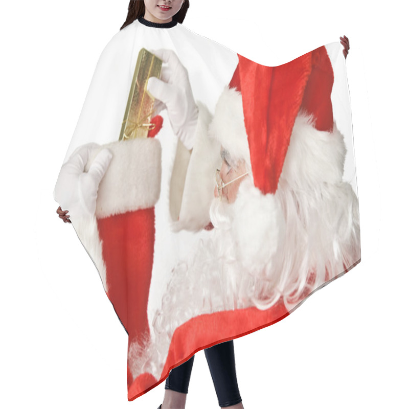 Personality  Santa Claus - Stocking Stuffer Hair Cutting Cape