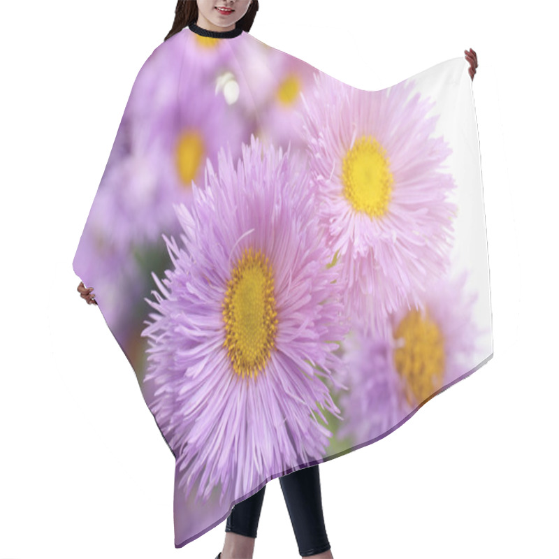 Personality  Beautiful Wild Flowers Hair Cutting Cape