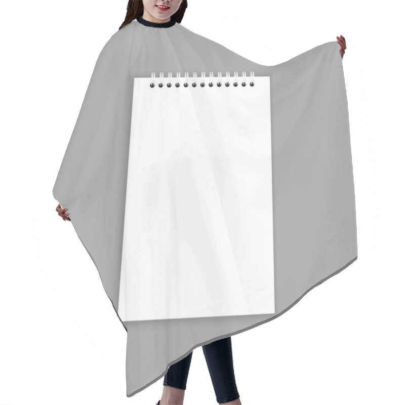 Personality  Blank Notebook Hair Cutting Cape