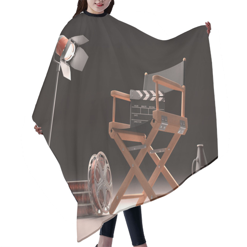 Personality  Objects Of The Film Industry Hair Cutting Cape