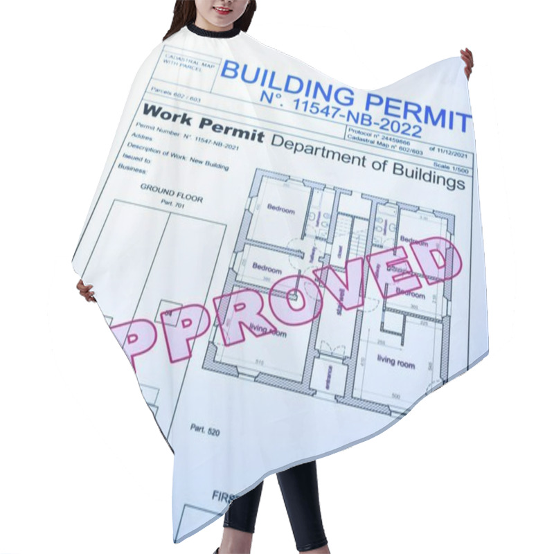 Personality  Approved Buildings Permit Concept With Approved Residential Building Project Hair Cutting Cape