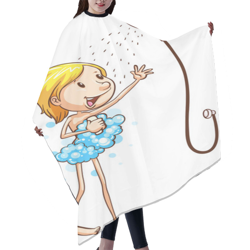 Personality  Shower Hair Cutting Cape