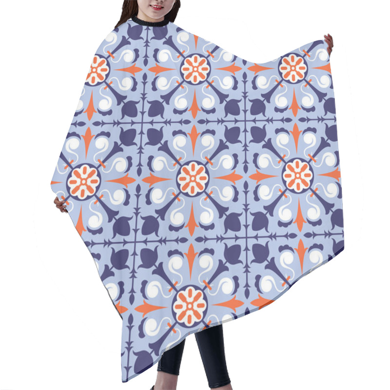 Personality  Seamless Pattern Hair Cutting Cape