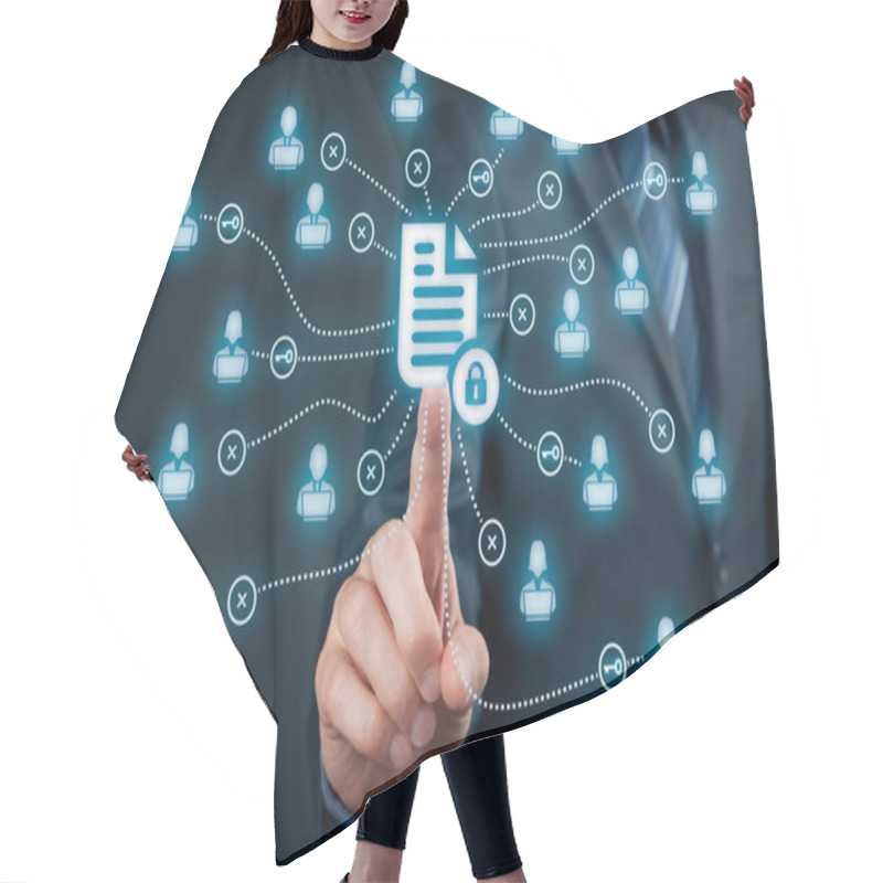 Personality  Data Management And Privacy Hair Cutting Cape