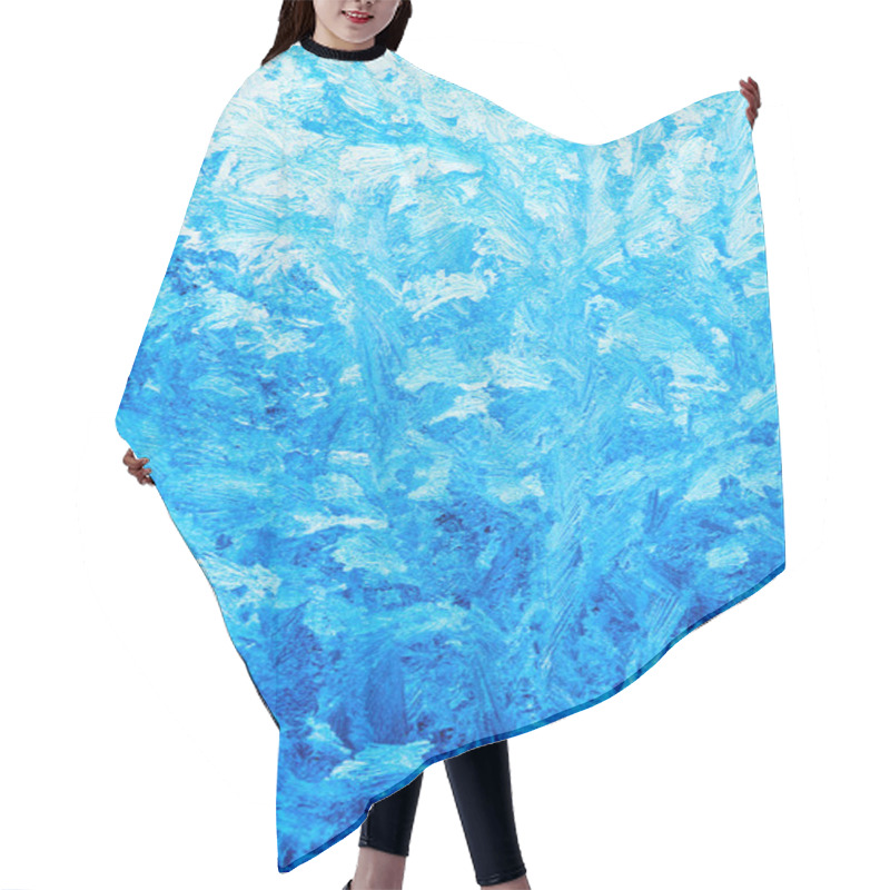 Personality  Ice Flowers Hair Cutting Cape