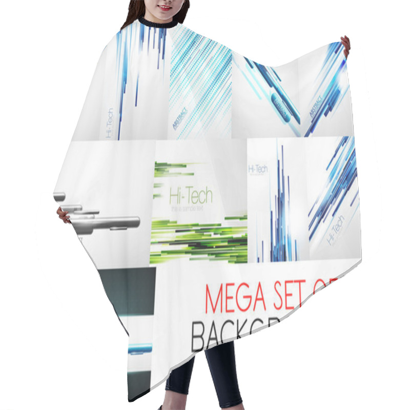 Personality  Mega Collection Of Straight Lines Backgrounds Hair Cutting Cape