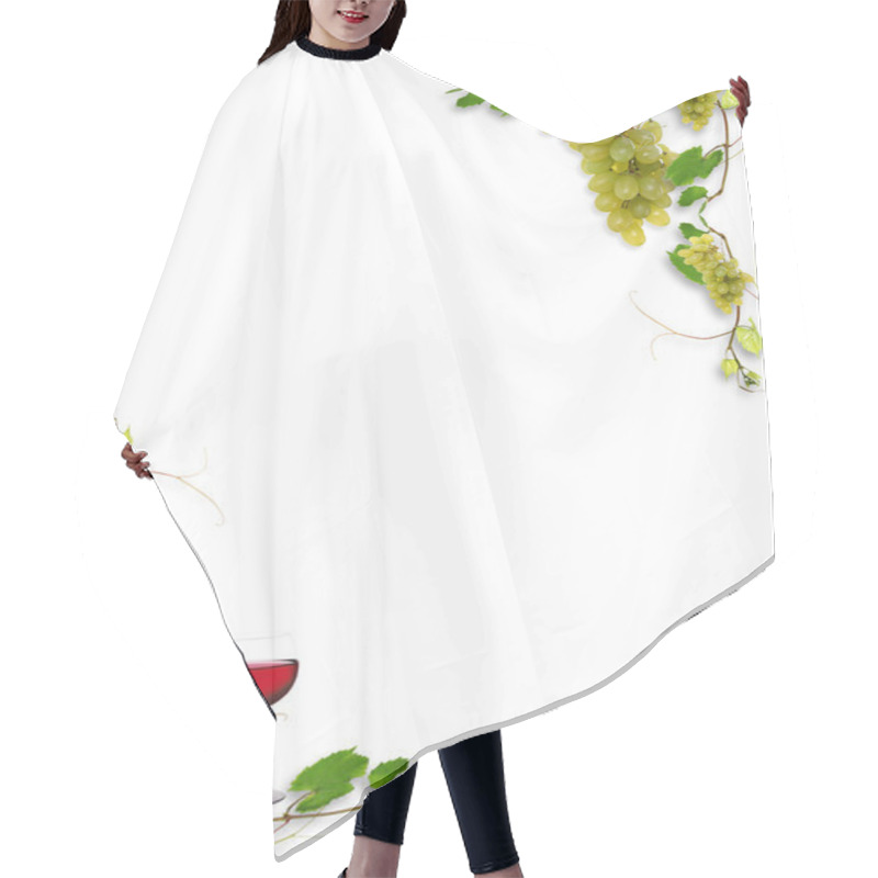 Personality  Wine List Hair Cutting Cape