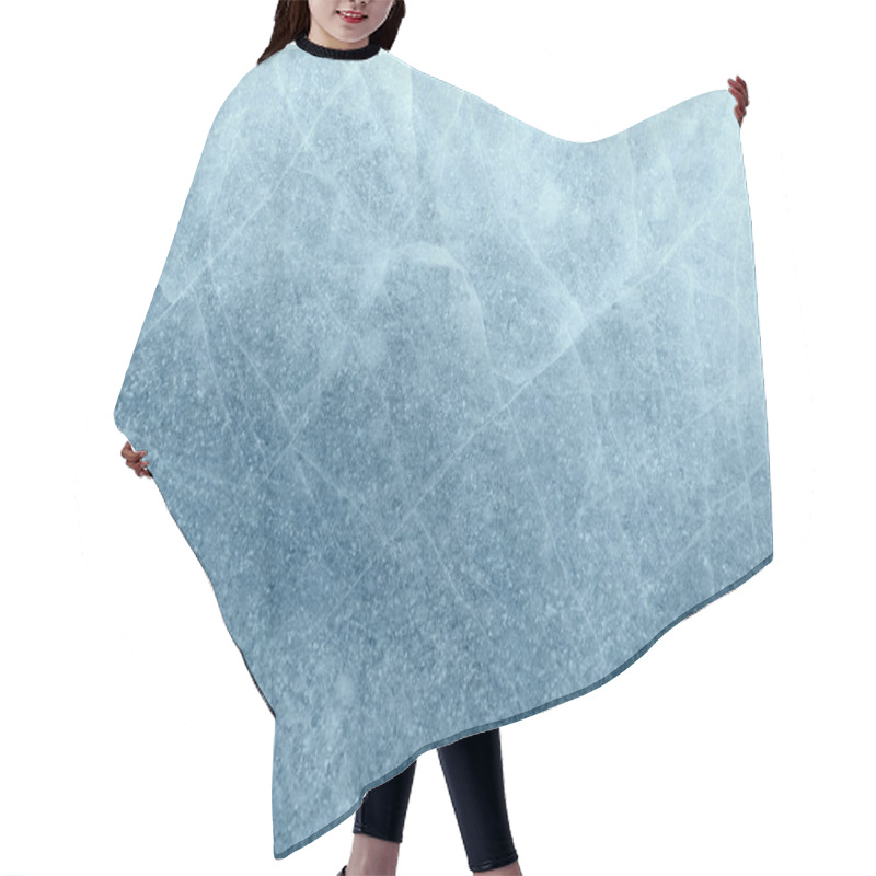 Personality  Ice Background Texture Hair Cutting Cape