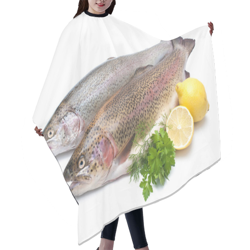 Personality  Rainbow Trout Hair Cutting Cape