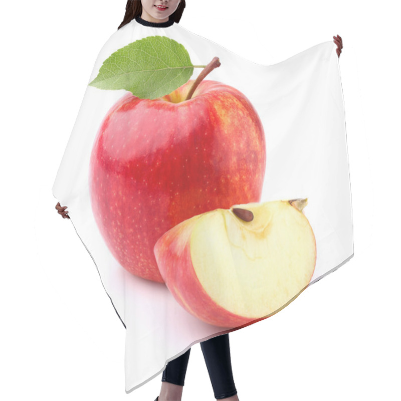 Personality  Apple With Slice Hair Cutting Cape