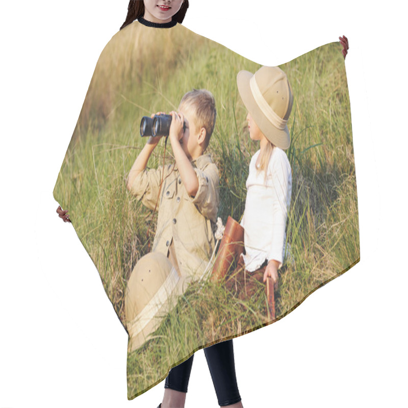 Personality  Safari Kids Hair Cutting Cape