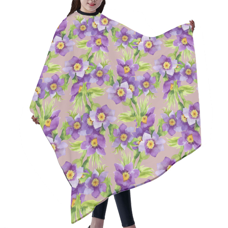 Personality  Summertime Garden Flowers Hair Cutting Cape