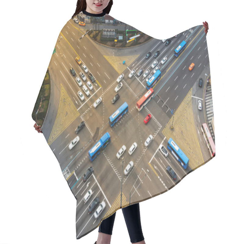 Personality  Gangnam Traffic Hair Cutting Cape