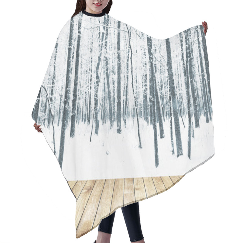 Personality  Forest Hair Cutting Cape