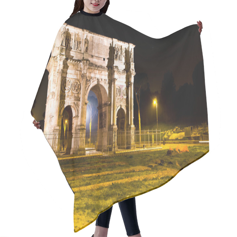 Personality  Rome And Arch Of Constantine Hair Cutting Cape