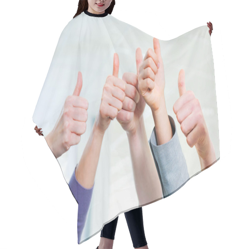 Personality  Teamwork And Team Spirit Hair Cutting Cape