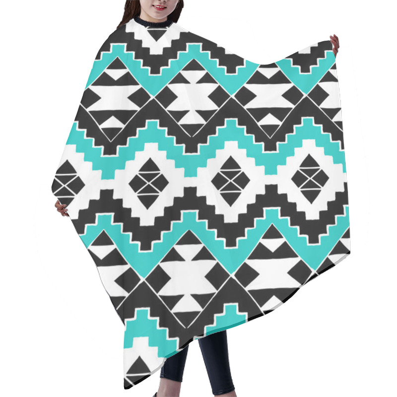 Personality  Navajo Tribal Ornament. Hair Cutting Cape