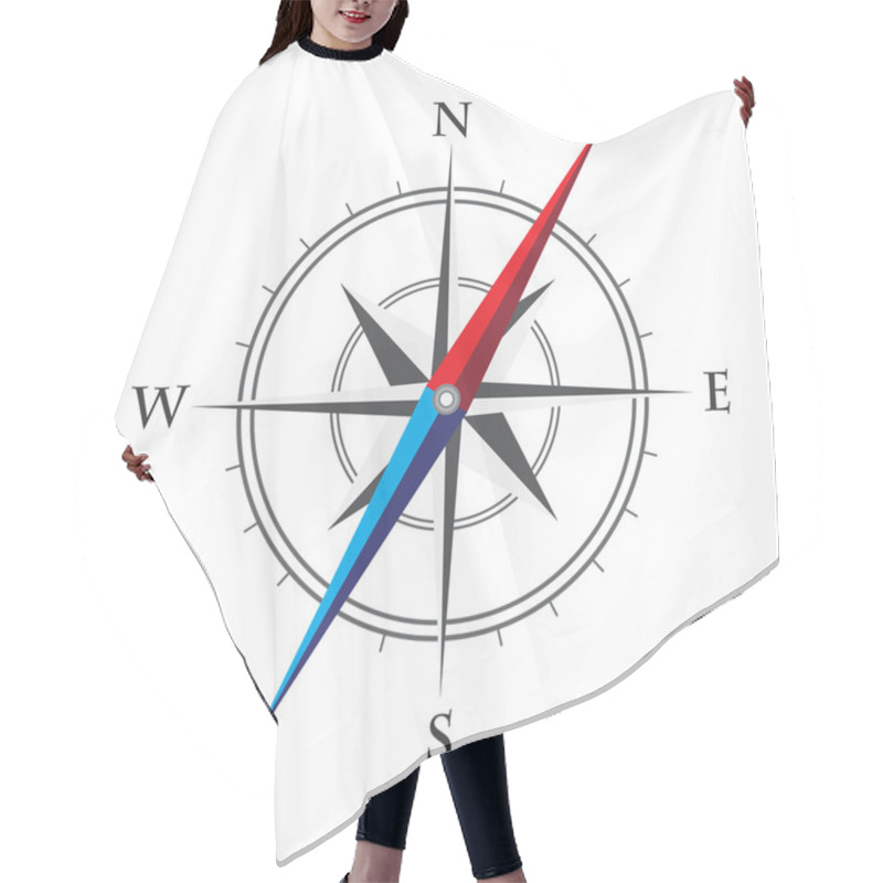 Personality  Compass Hair Cutting Cape