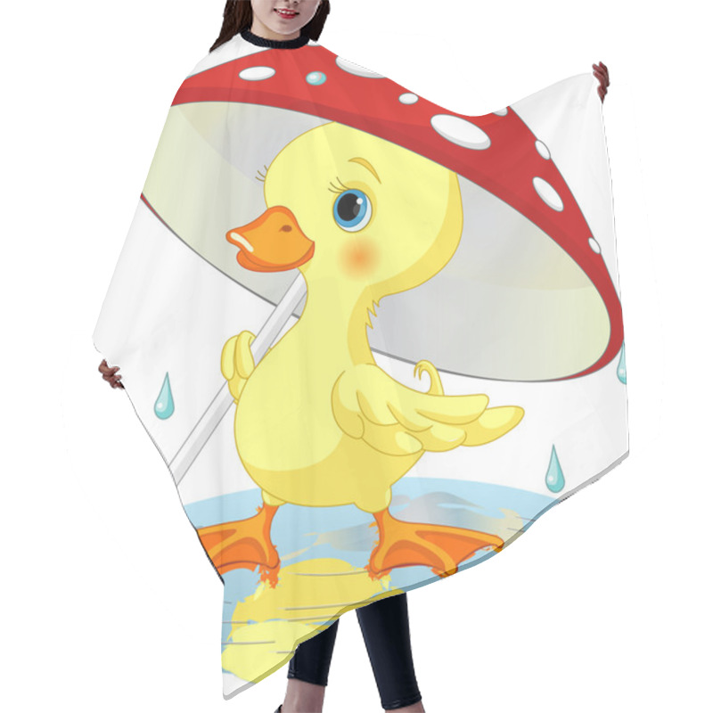 Personality  Duck Under Rain Hair Cutting Cape