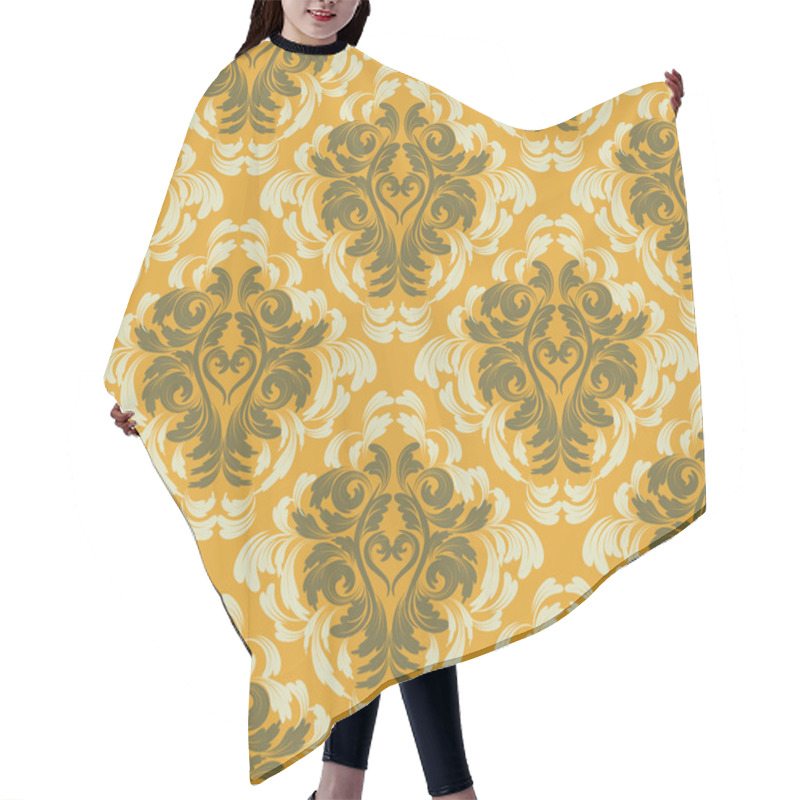 Personality  Damask Background Hair Cutting Cape