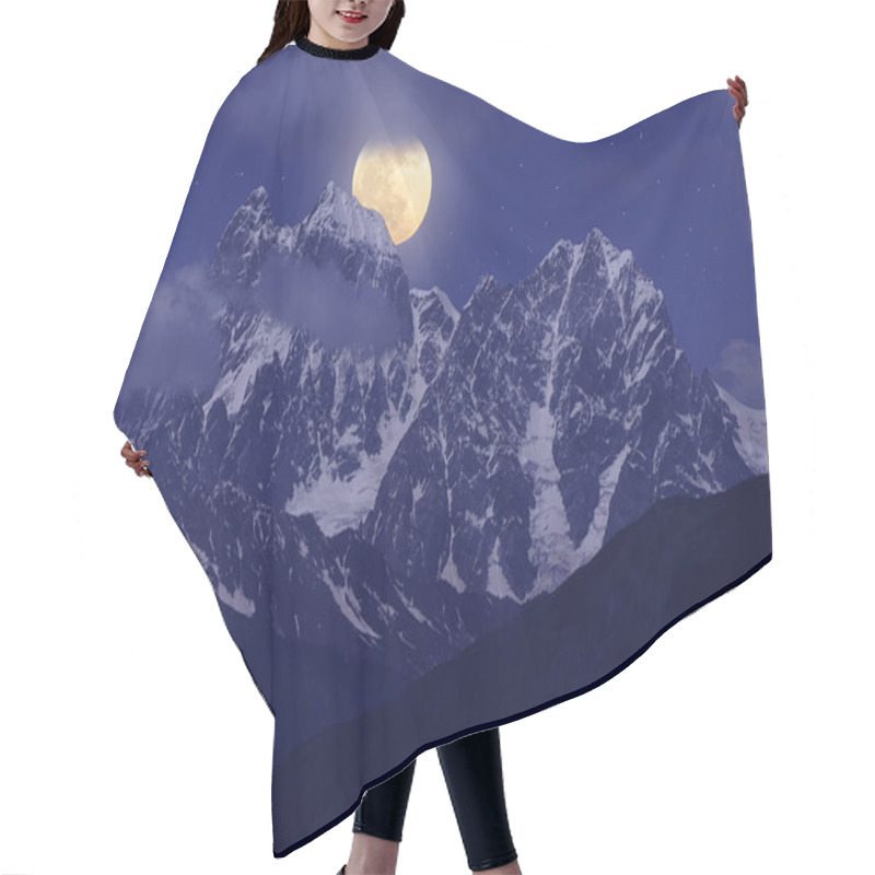 Personality  Moon Over The Hill Hair Cutting Cape