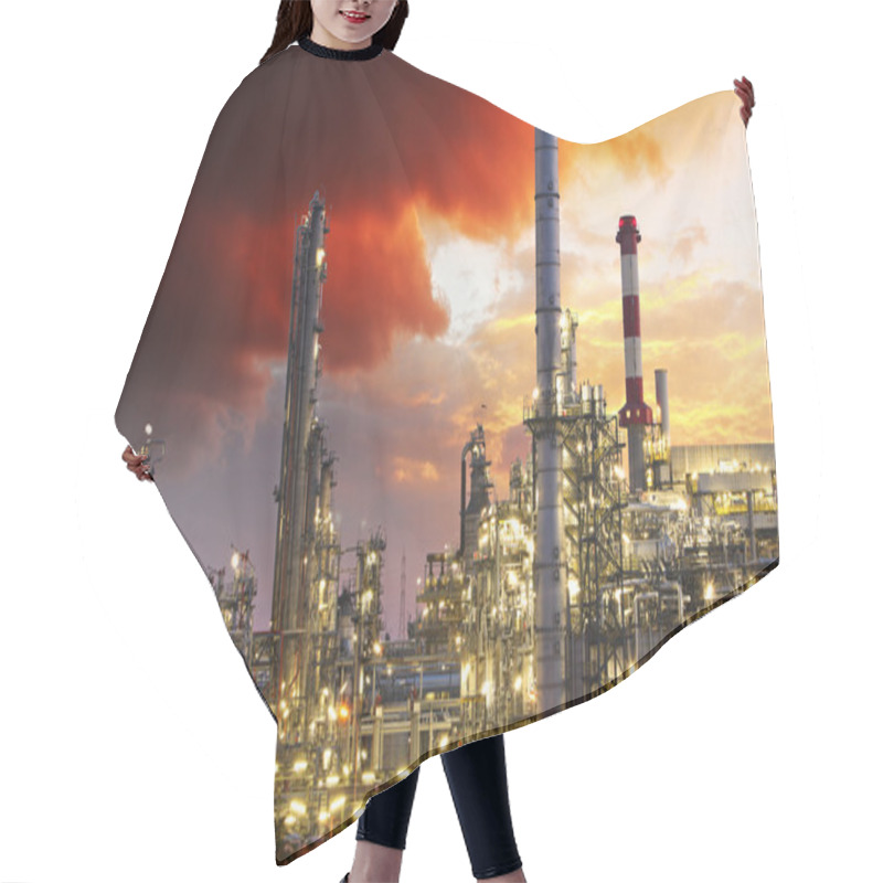 Personality  Oil Industry Factory Hair Cutting Cape