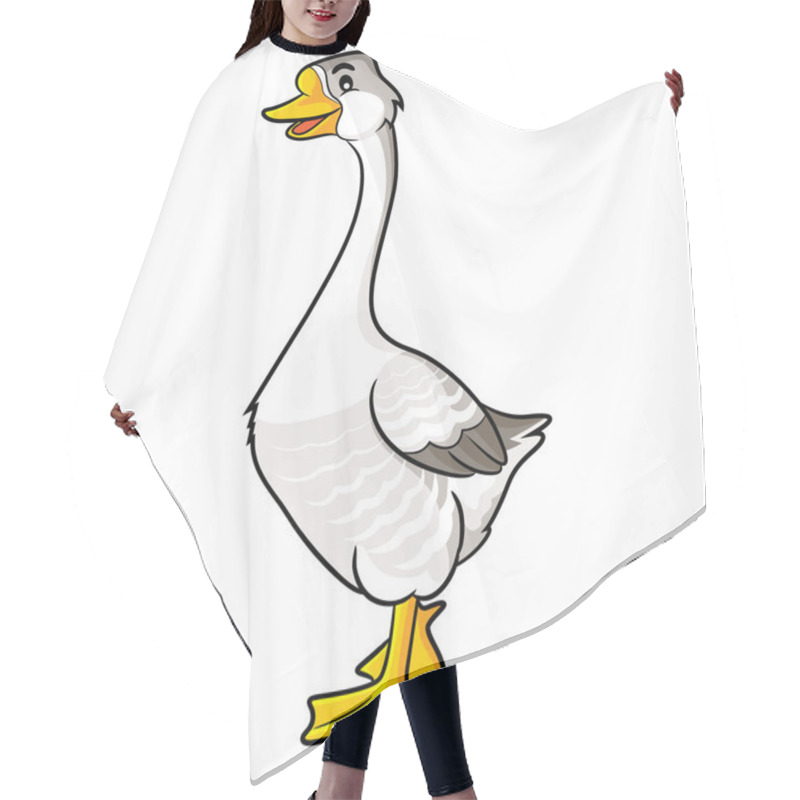 Personality  Goose Cartoon Hair Cutting Cape