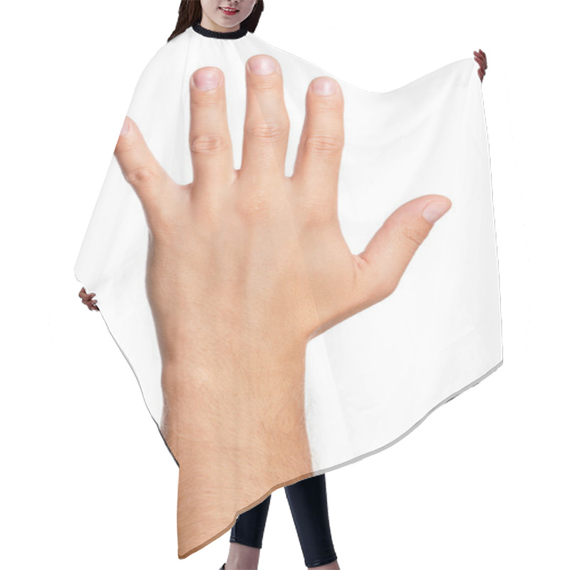 Personality  Man Hand Hair Cutting Cape