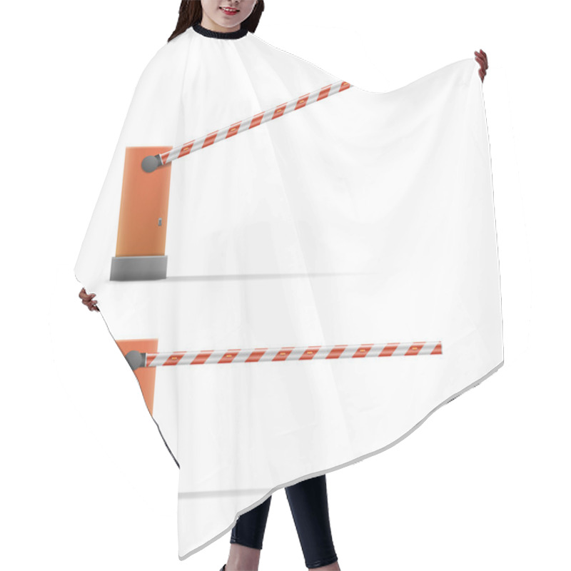 Personality  Open And Closed Car Barrier Hair Cutting Cape