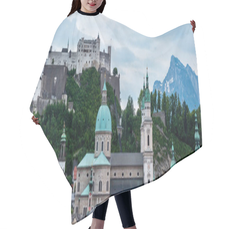 Personality  Evening Summer Salzburg Panorama Hair Cutting Cape