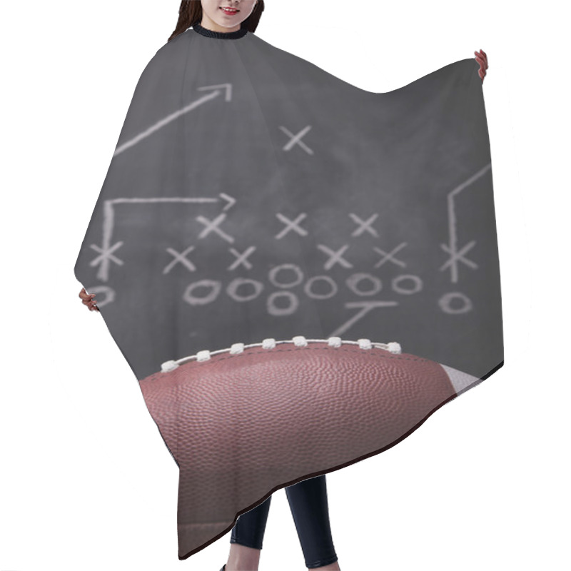 Personality  Football Game Plan Hair Cutting Cape