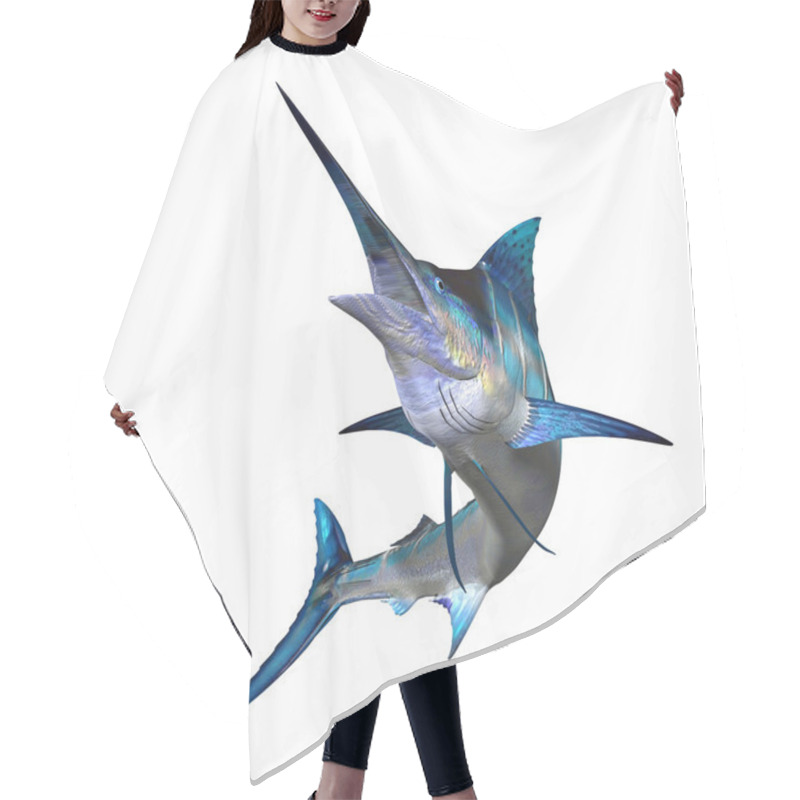 Personality  Marlin Profile Hair Cutting Cape