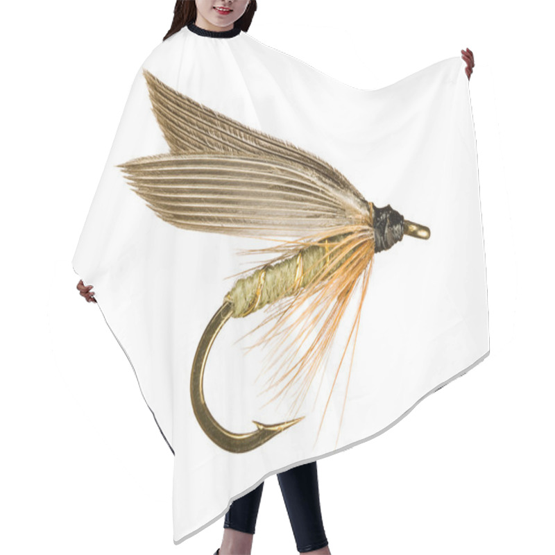 Personality  Trout Fishing Fly Hair Cutting Cape