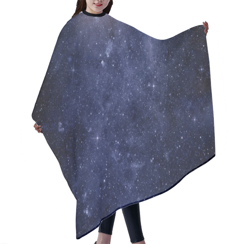 Personality  Image Of Stars And A Planet Hair Cutting Cape